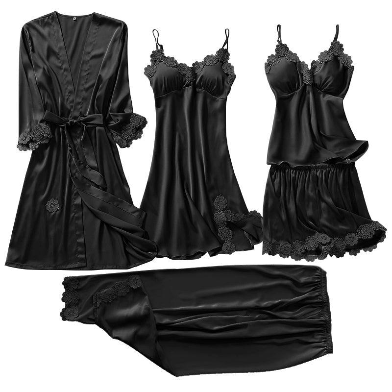 Conjunto SweetDream 5 Peças em Cetim de Seda - ModernLar