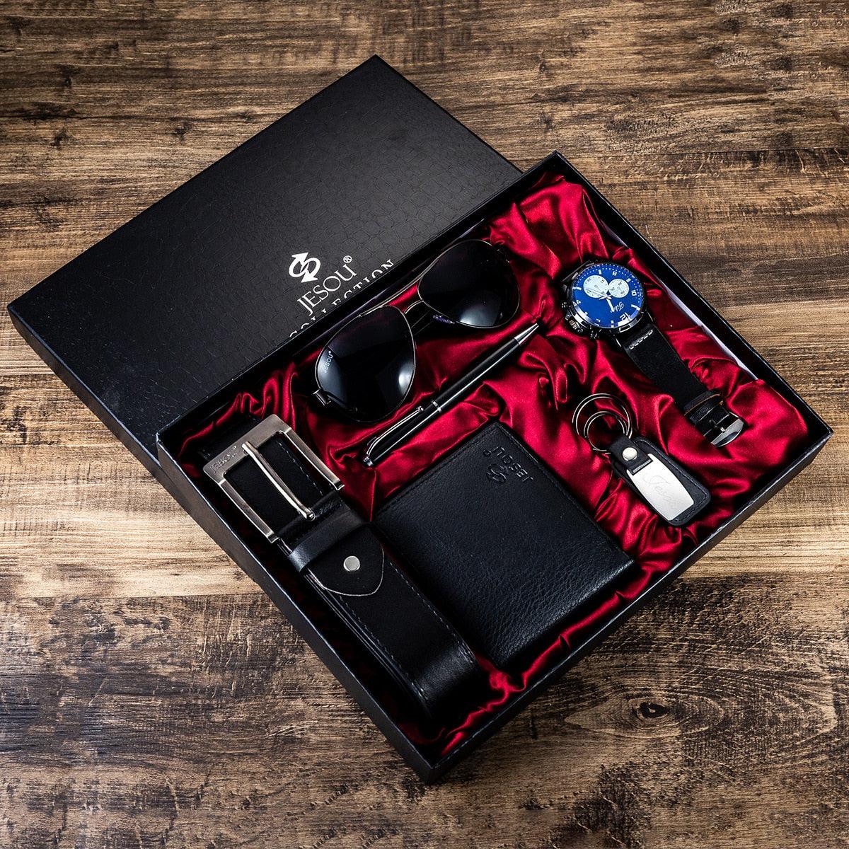 Conjunto de Acéssorios Masculinos - Sigma Man / Estilo e Sofisticação em um só kit! - ModernLar