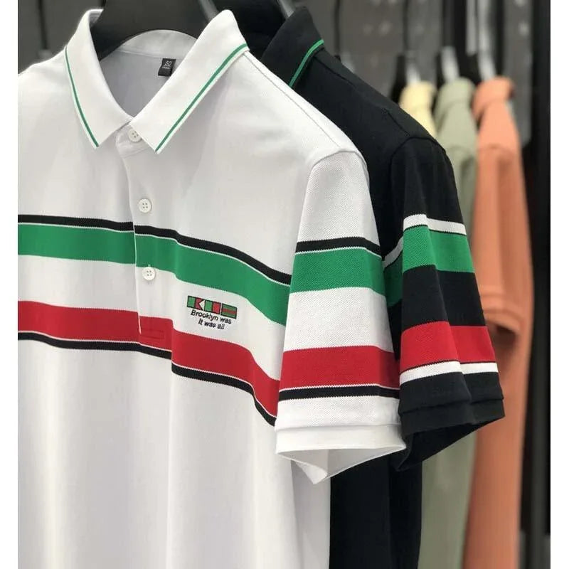 Camiseta Polo Premium Estilo Americano - Oliver / Sofisticação e Conforto em Uma Só Camiseta! - ModernLar