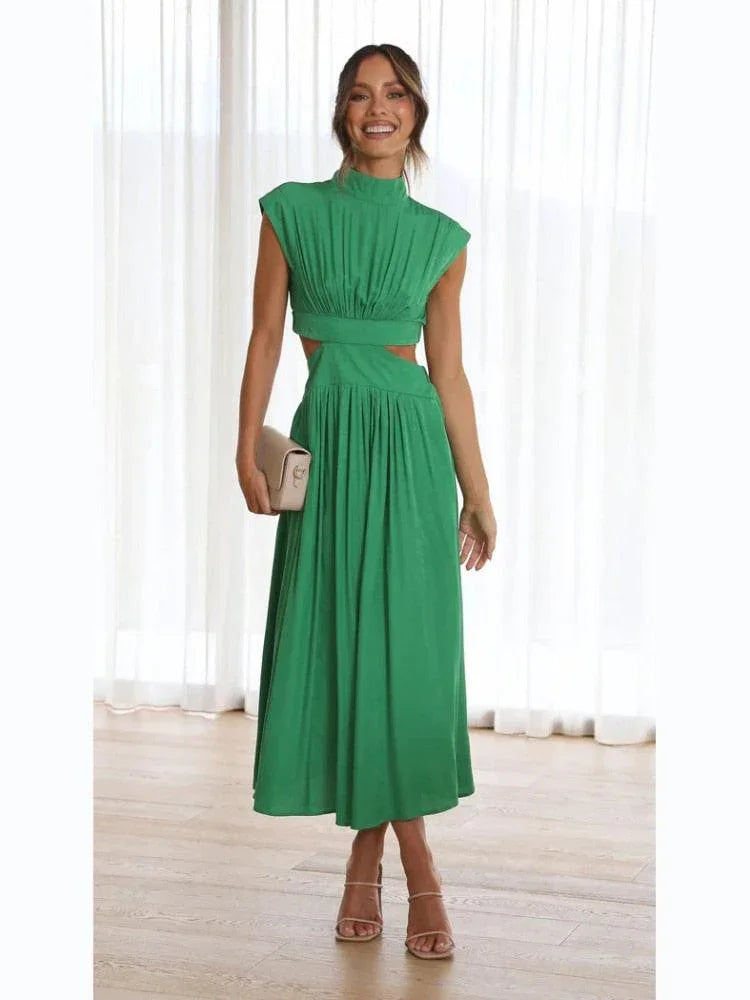 Vestido Dominique estilo 2 em 1 Cropped + Saia / O Mais Sútil, Confortável e Elegante! - ModernLar