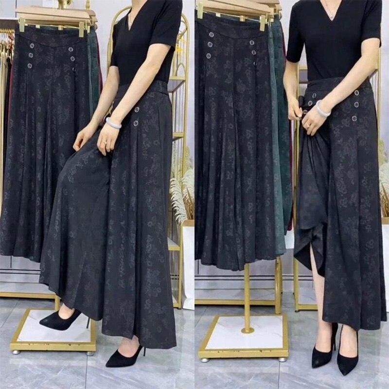 Calça Estilo Saia Madame em Seda Gelo / A Campeã em Leveza & Elegância! - ModernLar