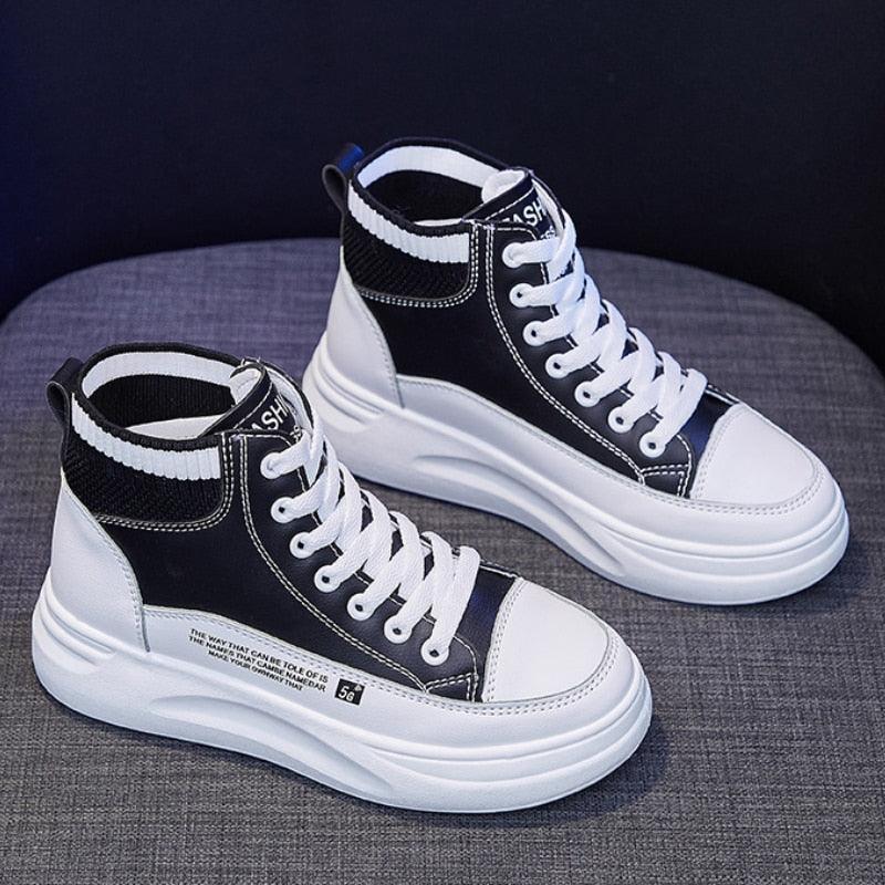 Tênis Feminino Cano Alto - Snowy Step / Tênis de alta qualidade com Tecido Rspirável! - ModernLar