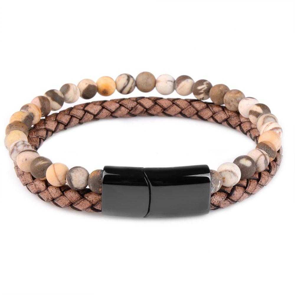 Bracelete Em Pedra Natural - ModernLar