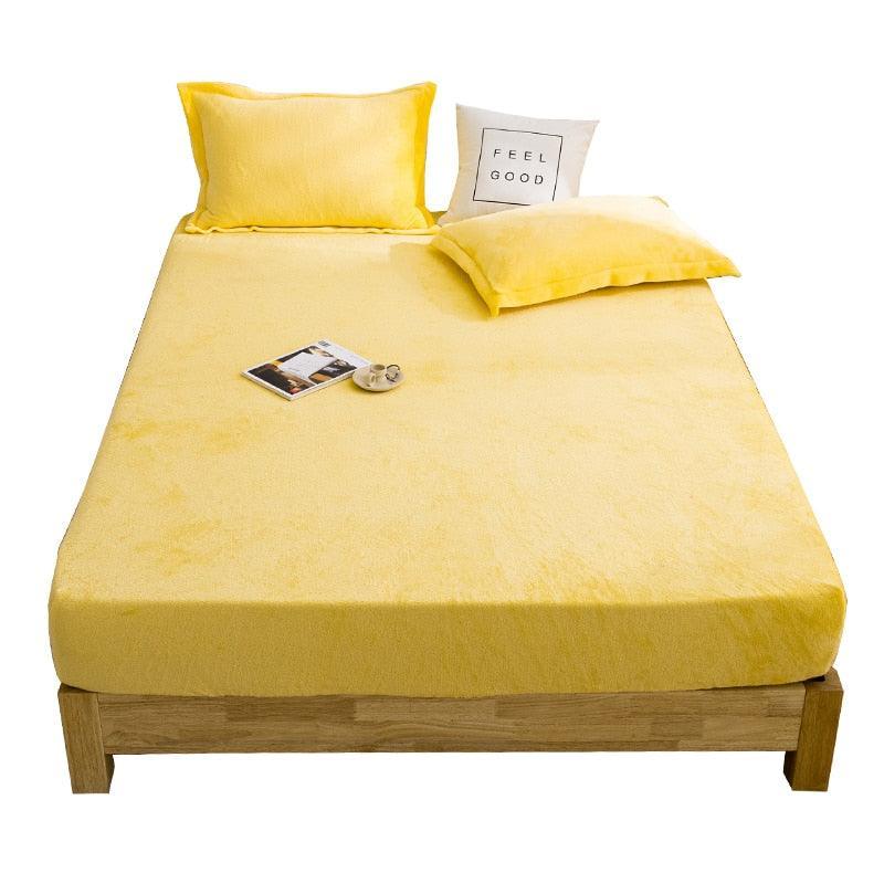 Conjunto Calme™ de Lençol + Fronhas em Veludo Super Macio - ModernLar