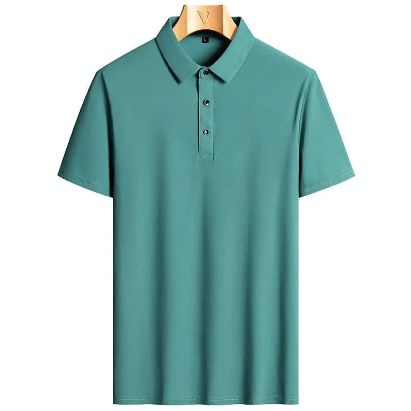 Camisa Polo de Alto Padrão Prestige™ em Seda Gelo / As Inigualáveis em Luxo, Conforto e Frescor! - ModernLar