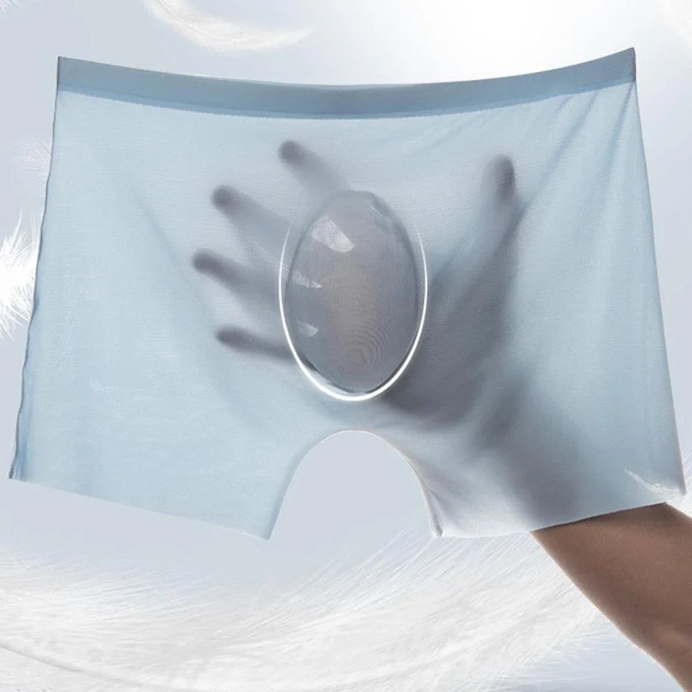 Kit com 7 Cuecas Boxers Antiodor e Antibacterianas Ice Man™ em Seda Gelo / As campeãs em Frescor, Elasticidade e Conforto! - ModernLar