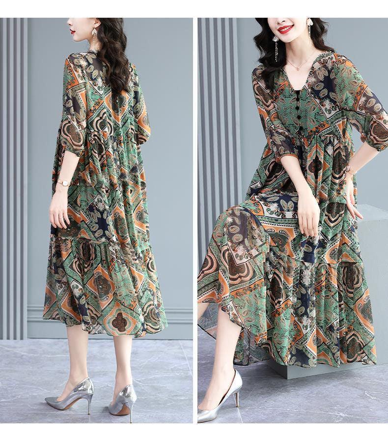 Vestido Soltinho Fontenele™ Moda Gringa / O Campeão em Charme & Elegância! - ModernLar