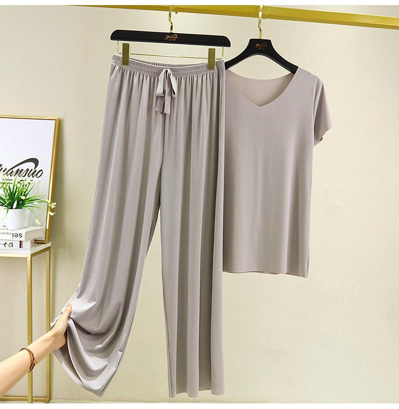 Conjunto Gentle Camiseta + Calça / Nova tendencia verão 2022! - ModernLar