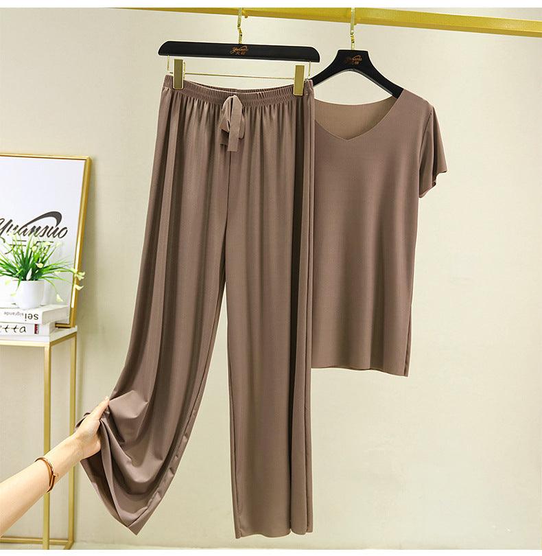 Conjunto Gentle Camiseta + Calça / Nova tendencia verão 2022! - ModernLar