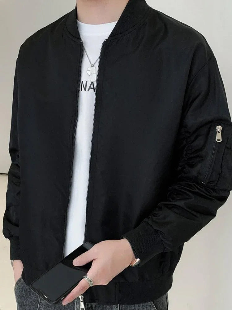 Jaqueta Bomber Classic - Jaqueta da Alto Padrão Estilo Americana - ModernLar