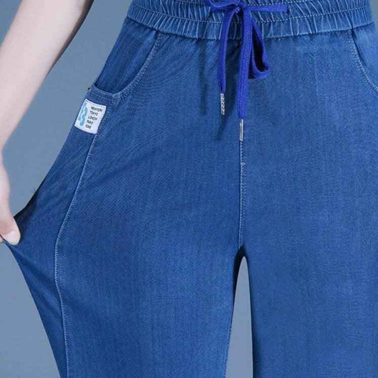 Calça Jeans Felice™ em Brim Super Soltinha e Flexível / Um Jeans que vai além de tudo que você já viu! - ModernLar