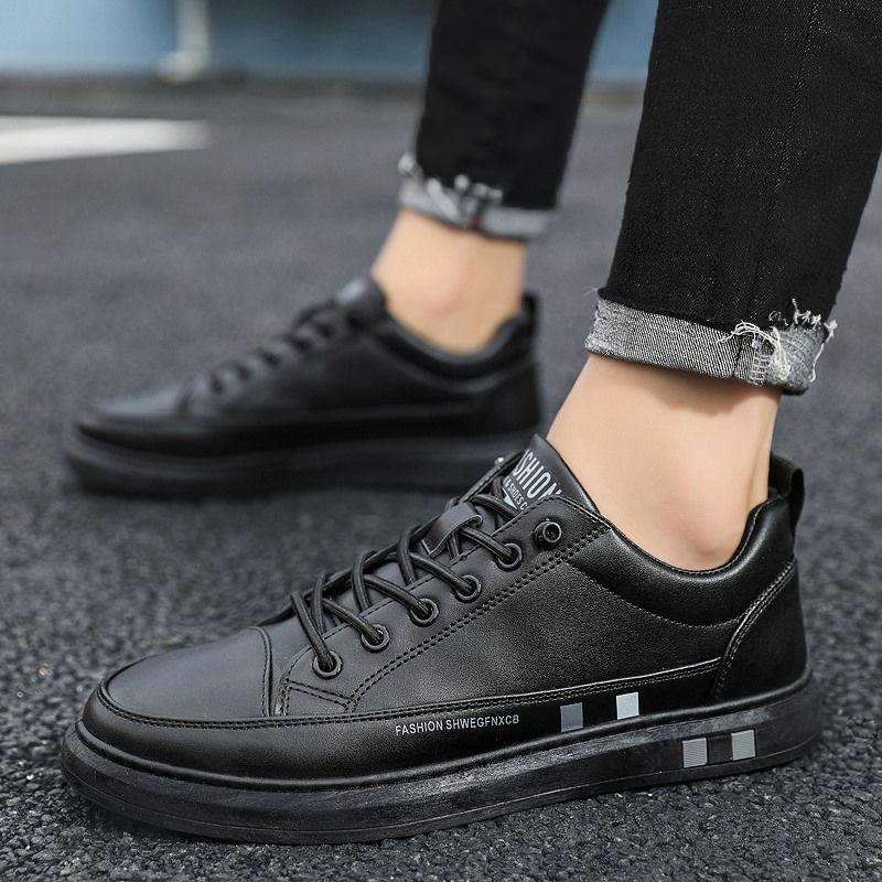 Tênis Casual Cupertino em Couro PU / Estilo, Modernidade e Conforto para Todas Ocasiões! - ModernLar