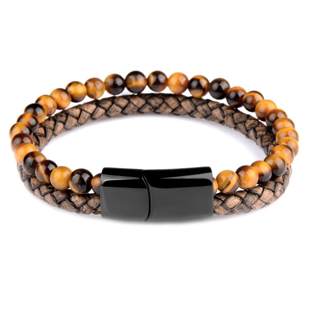 Bracelete Em Pedra Natural - ModernLar