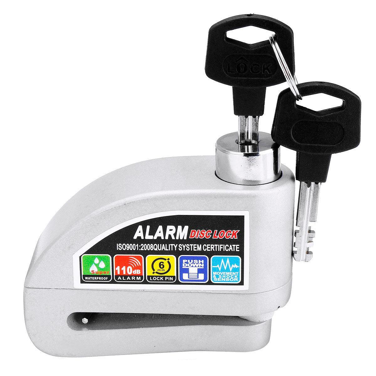 Disk Lock® / Alarme e Cadeado de Freio a Disco + Brinde (alça de proteção + mini bolsa) - ModernLar