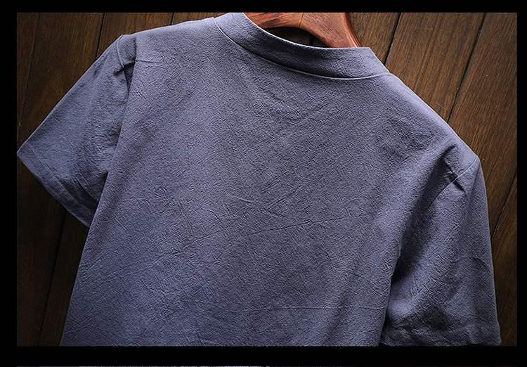 Conjunto Masculino Shorts e Camiseta Plus Size em Linho - LinhoPlus Set / Sinta a Qualidade do Linho em um Conjunto Plus Size pensado para Você - ModernLar