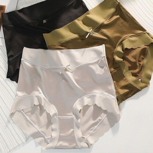 Kit de Calcinhas Lilica em Seda Gelo (5 Unidades) / Antibacterianas, Antiodor e as Mais Confortáveis de Todas! - ModernLar