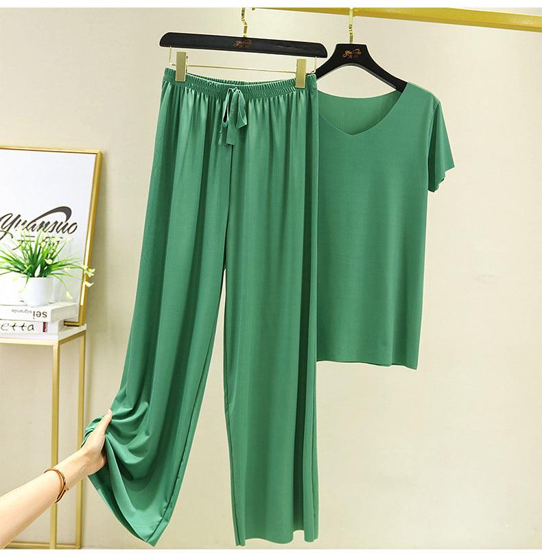 Conjunto Gentle Camiseta + Calça / Nova tendencia verão 2022! - ModernLar