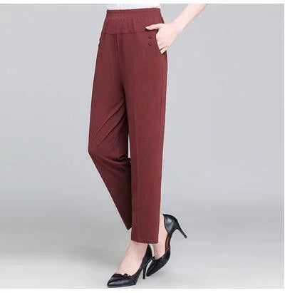 Calça Feminina Casual Middle™ / Kit com 3 Cores na Promoção de Lançamento - ModernLar