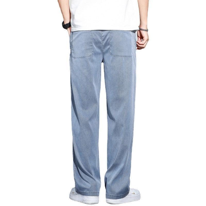 Calça Jeans Casual Masculina Muller™ / Soltinha, Estilosa e Fácil de Combinar: A calça do homem que se veste bem! - ModernLar