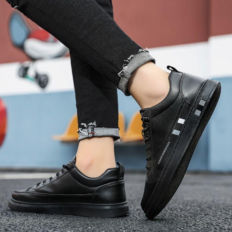Tênis Casual Cupertino em Couro PU / Estilo, Modernidade e Conforto para Todas Ocasiões! - ModernLar