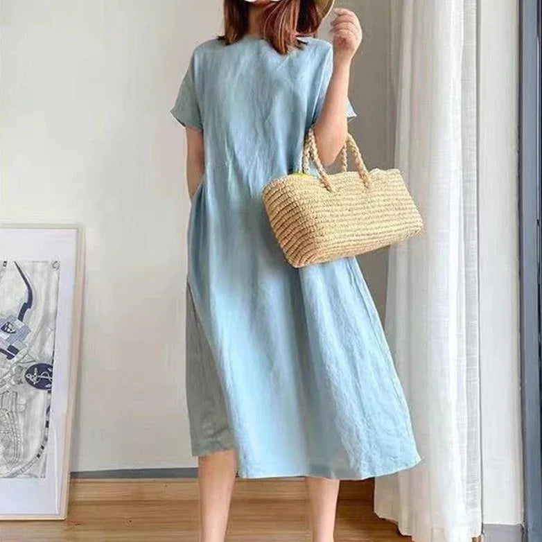 Vestido Soltinho Bella Senhorita™/ A Combinação Ideal de Conforto e Estilo. - ModernLar