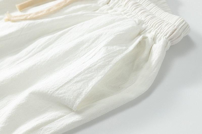 Conjunto Masculino Shorts e Camiseta Plus Size em Linho - LinhoPlus Set / Sinta a Qualidade do Linho em um Conjunto Plus Size pensado para Você - ModernLar