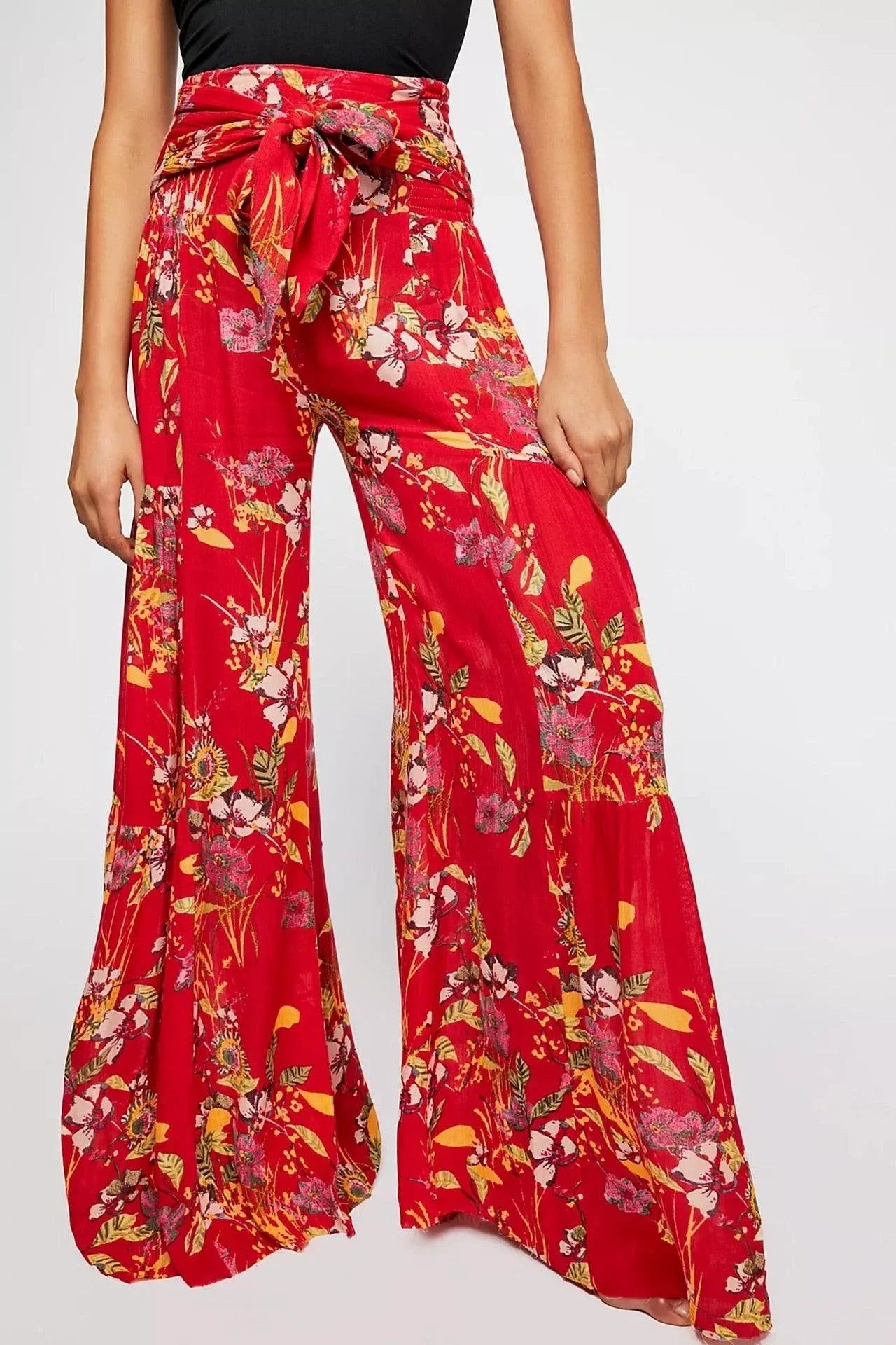 Calça Floral Lissandry™ / Estilo, Beleza e Autenticidade em um peça de roupa Única! - ModernLar