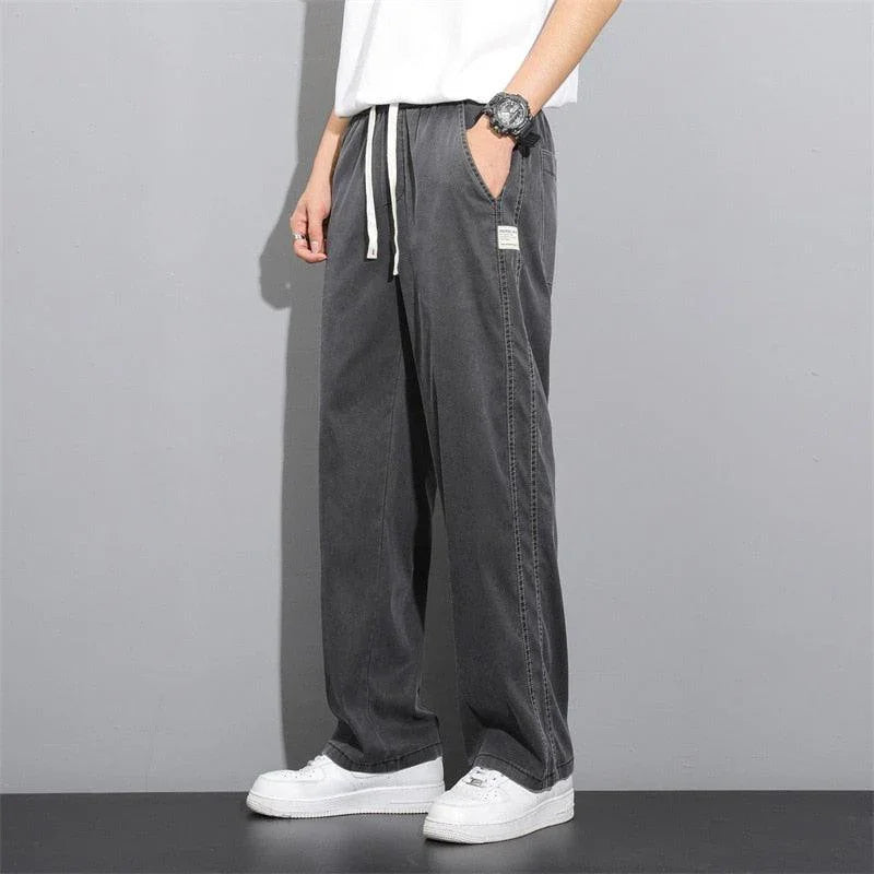 Calça Jeans Casual Masculina Muller™ / Soltinha, Estilosa e Fácil de Combinar: A calça do homem que se veste bem! - ModernLar