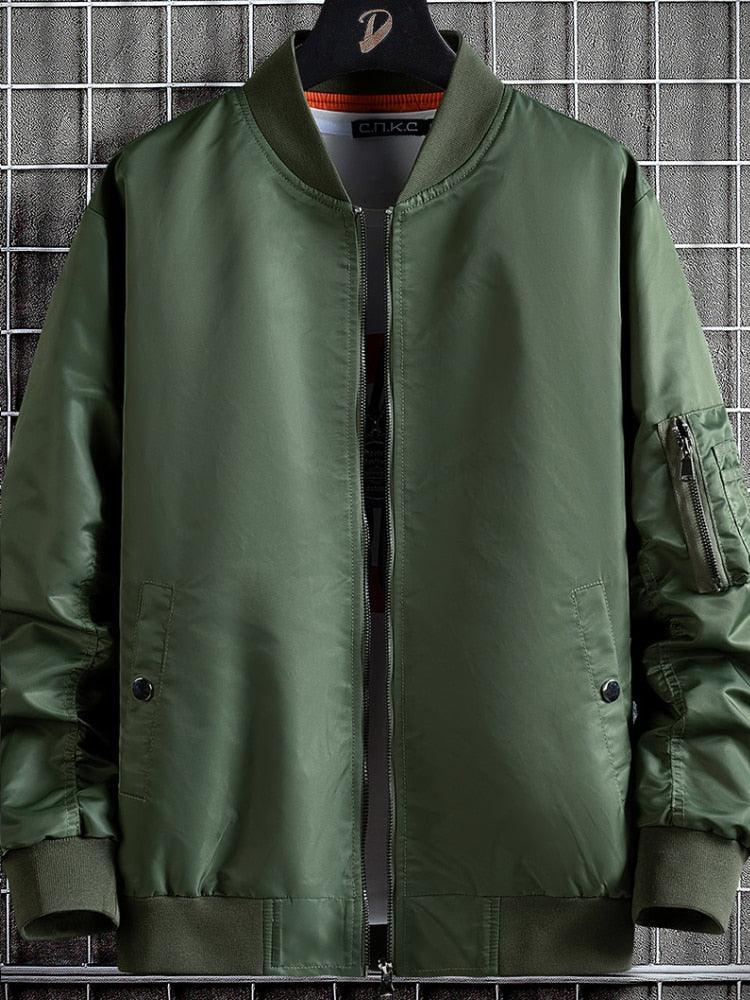 Jaqueta Bomber Classic - Jaqueta da Alto Padrão Estilo Americana - ModernLar