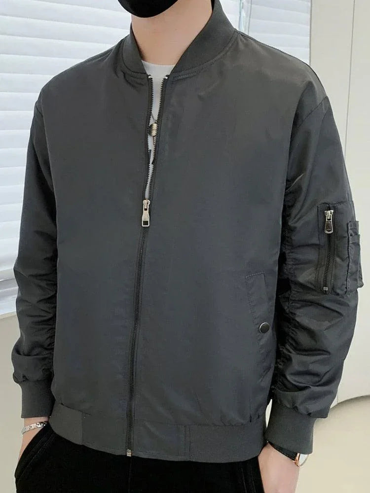 Jaqueta Bomber Classic - Jaqueta da Alto Padrão Estilo Americana - ModernLar