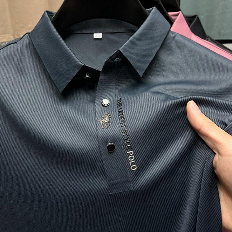 Polo de Alto Padrão GolfStar™ / A Camiseta do Homem que Adora se Vestir com Luxo & Requinte! - ModernLar