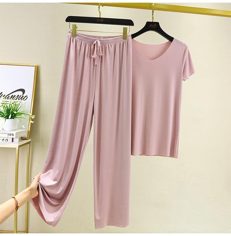 Conjunto Gentle Camiseta + Calça / Nova tendencia verão 2022! - ModernLar