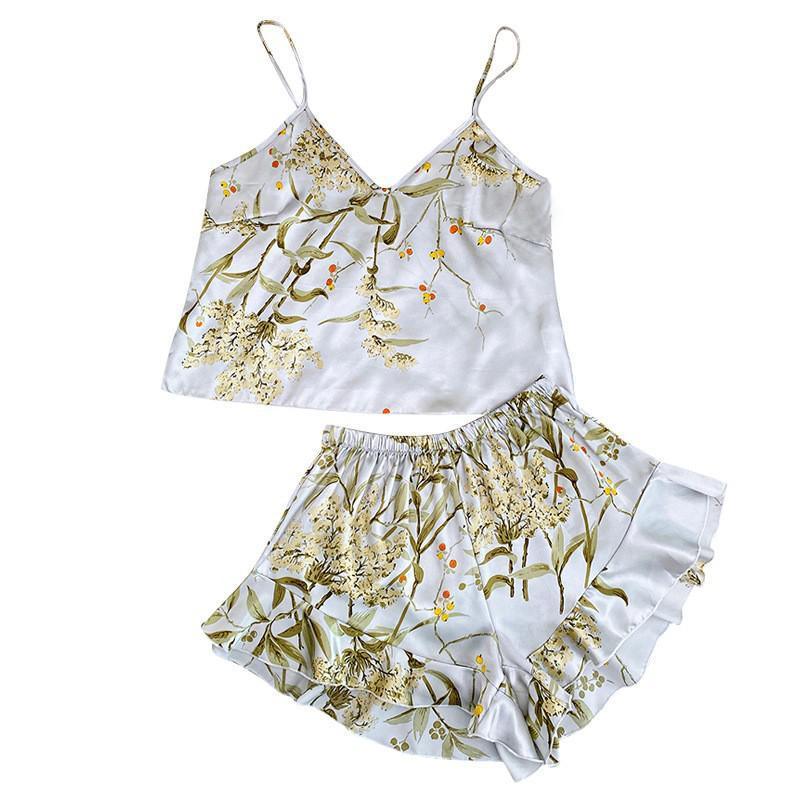 Conjunto Glamour Imperial em Cetim 4 Peças - ModernLar
