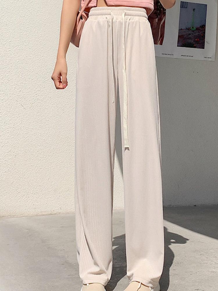 Kit de 3 Calças Sutileza em Seda Gelo / Nova Tendencia Moda Primavera Verão! - ModernLar