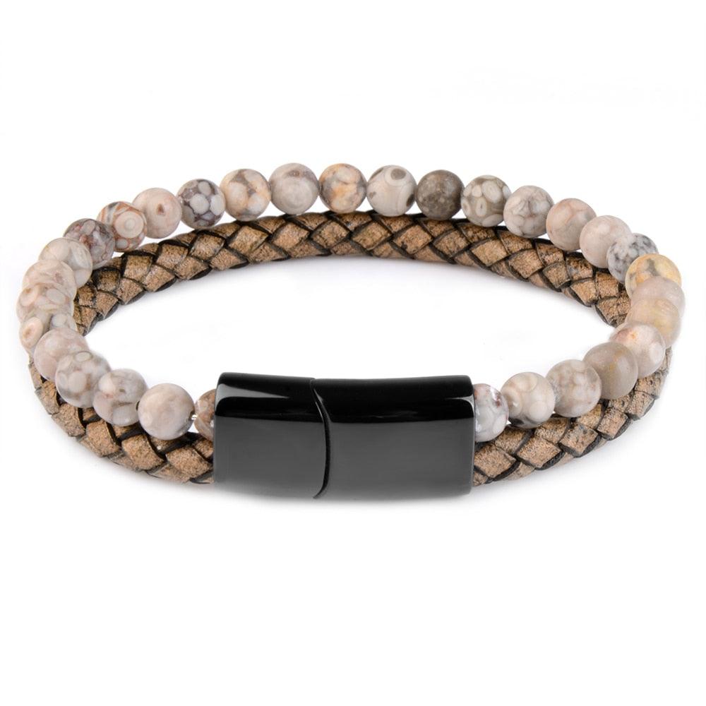 Bracelete Em Pedra Natural - ModernLar