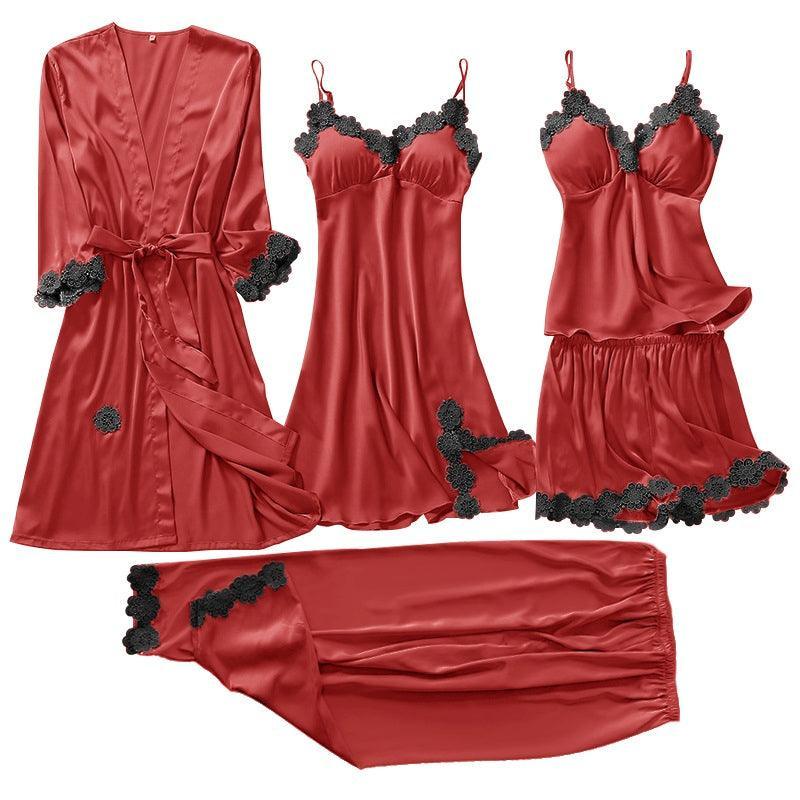 Conjunto SweetDream 5 Peças em Cetim de Seda - ModernLar