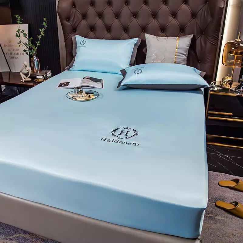 Conjunto Sleep Luxury™ / Lençol de Seda Cetim + Fronhas - ModernLar