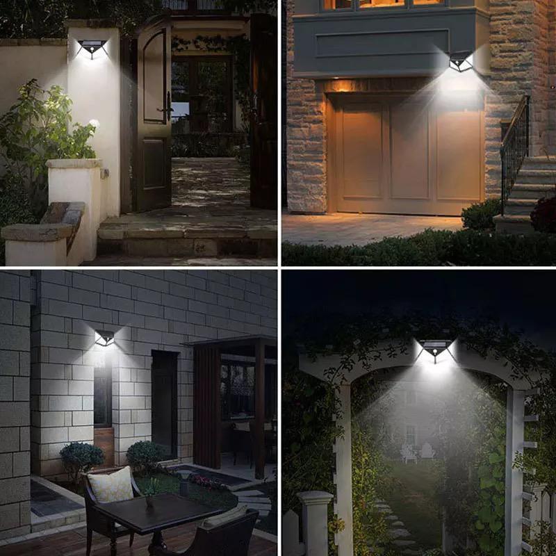 ARANDELAS MOVIDAS A ENERGIA SOLAR COM SENSOR DE MOVIMENTO - ModernLar