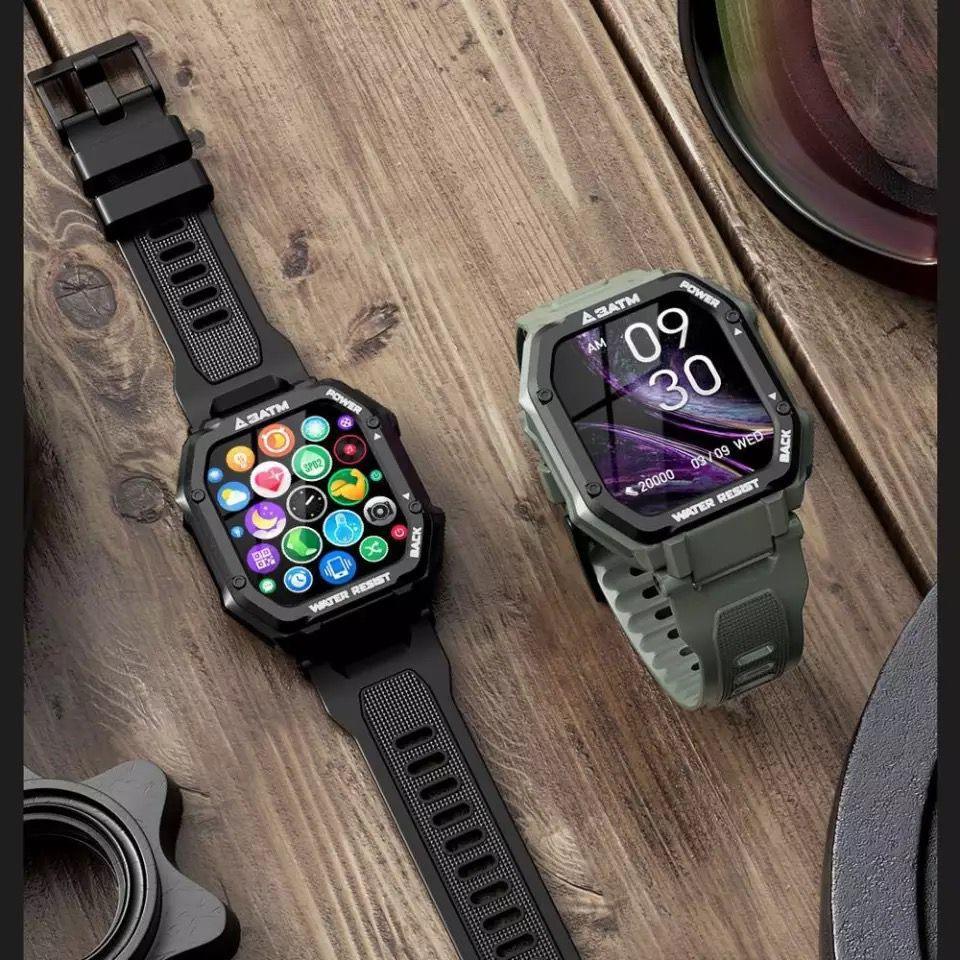 Relógio Inteligente Esportivo de Pressão Arterial 3ATM À Prova d'água - ModernLar