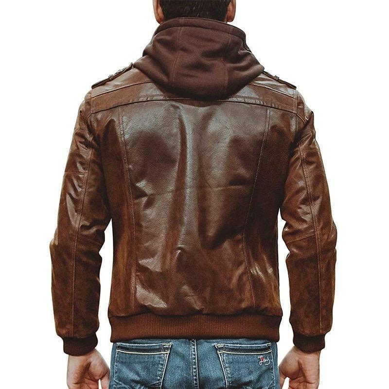 Jaqueta Imponence® - clássica em couro pu - ModernLar