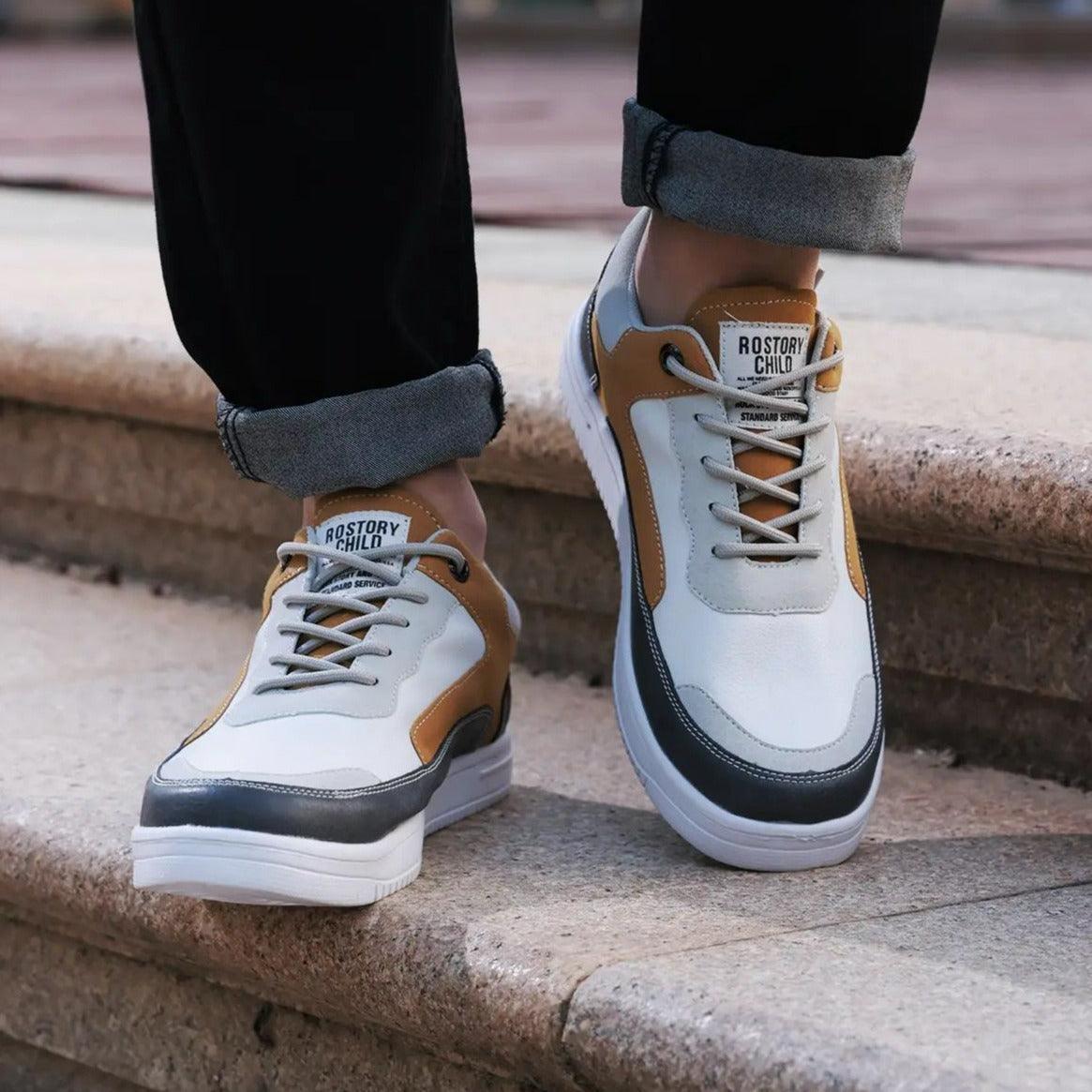 Tênis Casual Esporte Fino UrbanFlow™ / + De Brinde Pacote com 5 Pares de Meias Invisíveis - ModernLar