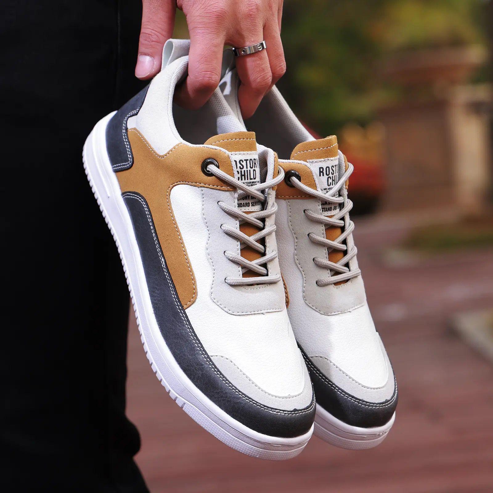 Tênis Casual Esporte Fino UrbanFlow™ / + De Brinde Pacote com 5 Pares de Meias Invisíveis - ModernLar