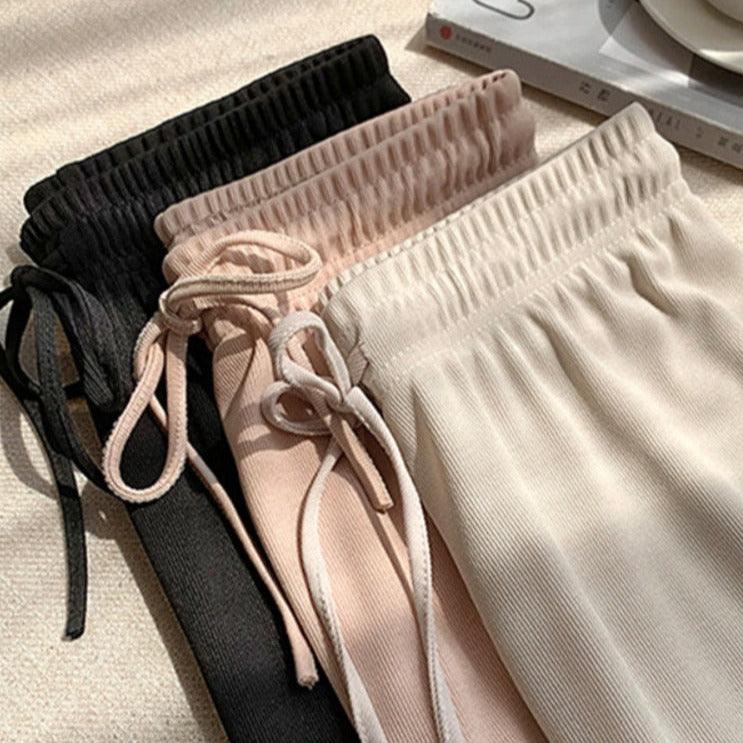 Kit de 3 Calças Sutileza em Seda Gelo / Nova Tendencia Moda Primavera Verão! - ModernLar