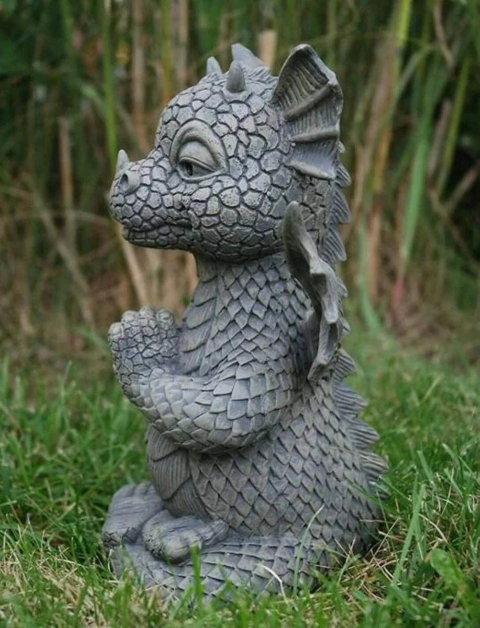 Dragões Místicos Esculpidos a Mão - ModernLar