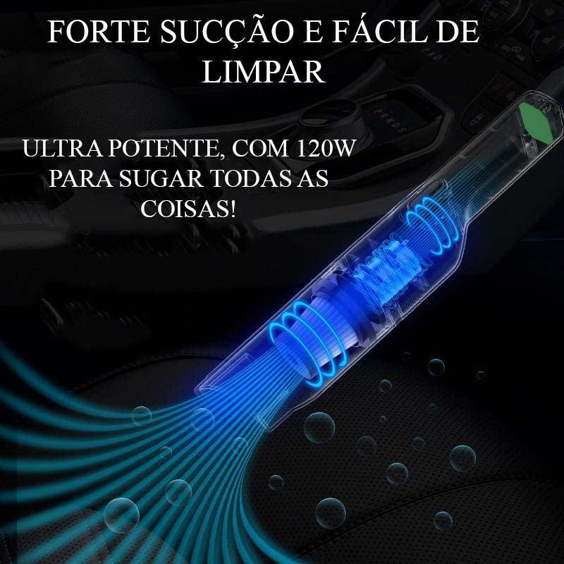 Aspirador de Pó Automotivo Vacuum Cleaner - ModernLar