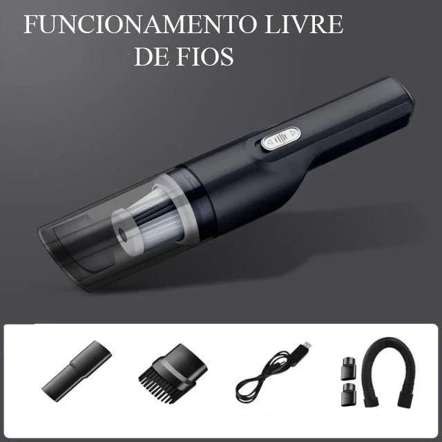 Aspirador de Pó Automotivo Vacuum Cleaner - ModernLar