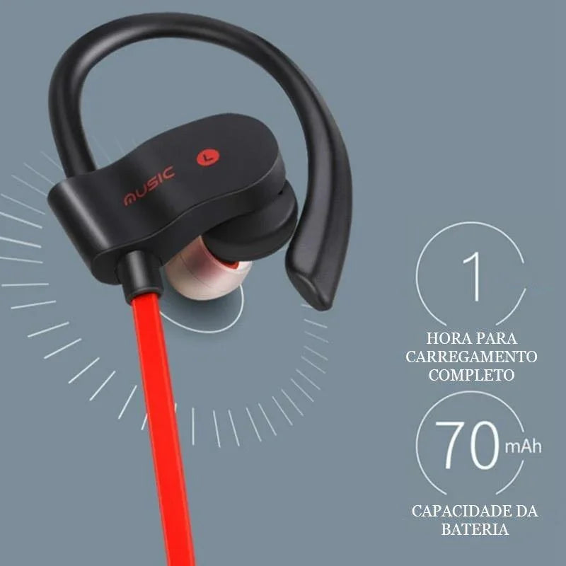 Fone de Ouvido Wireless SportWear™ - ModernLar