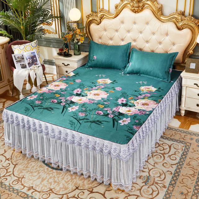 Conjunto Luxury Realeza™ Seda Cetim: Colcha + Fronhas - ModernLar