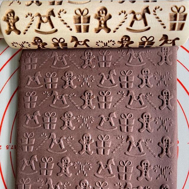 Rolo Para Biscoitos Natalinos 🎄 - ModernLar