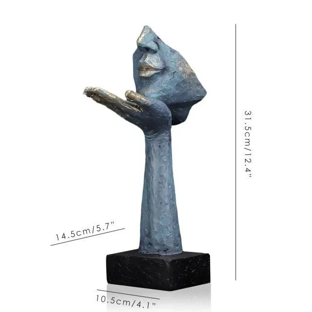 Esculturas de Resina: Faces Abstratas - ModernLar